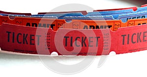 Rows of Tickets