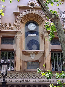 Royal Academy of Sciences Building, La Rambla, Barcelona