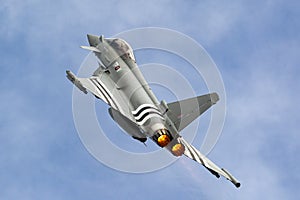 Royal Air Force RAF Eurofighter EF-2000 Typhoon FGR4 ZK308 from No.29R Squadron based at RAF Coningsby.