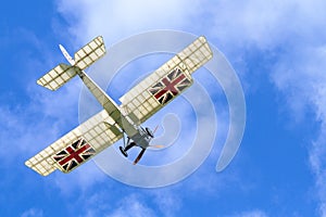 Royal Aircraft Factory B.E.2e in airshow photo
