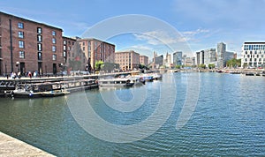 Royal Albert Dock in Liverpool