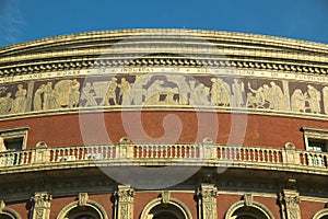 Royal Albert Hall, frieze