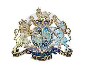 The Royal Arms Isolated