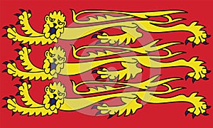 Royal Banner of England between 1198 and 1340