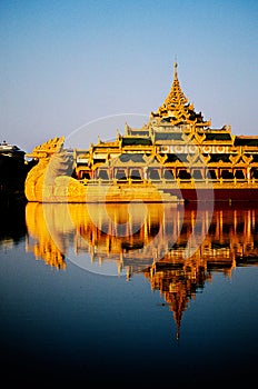 Royal barge- Rangoon, Myanmar (Burma)