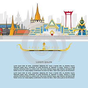 The Royal Barge Suphannahong in Thailand