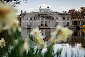 Royal Baths park in Warsaw, Poland