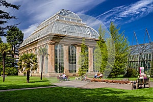 Royal Botanic Garden in Edinburgh, Scotland