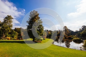 Royal Botanic Gardens in Melbourne Australia