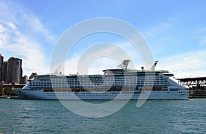 Ship of Royal Caribbean Cruise