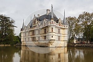 Royal castle of d'Azay-le-Rideau