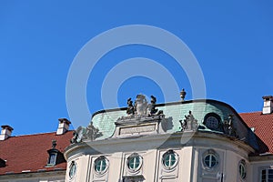 Royal Castle details. Kubicki Arcades. Warsaw, Poland