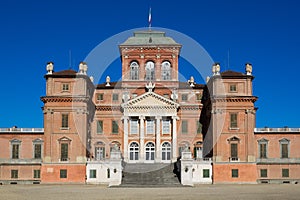 Royal castle of Racconigi, Piedmont, Italy.