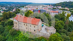 Royal castle in Sanok, Poland