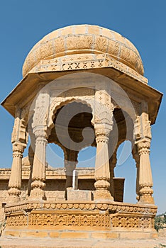 Royal cenotaphs with floral ornament, India