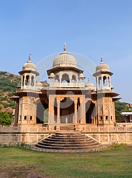 Royal cenotaphs in Jaipur, Rajasthan, India