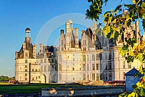 The royal Chateau de Chambord, France