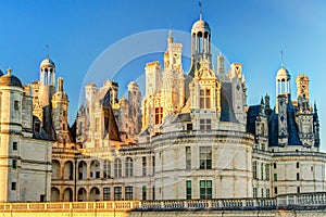 The royal Chateau de Chambord, France