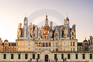 The royal Chateau de Chambord, France