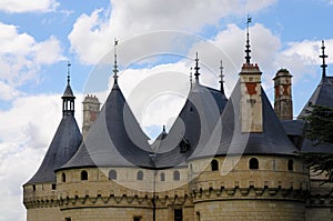 The royal chateau de Chaumont, Loire