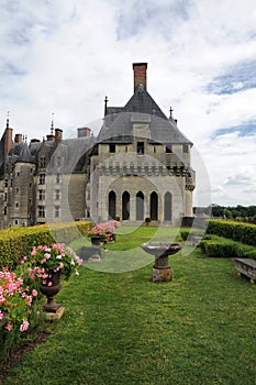 The royal chateau de Langeais , Loire