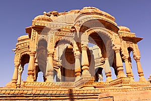 Royal Chhatris or cenotaph of Bada Bagh photo