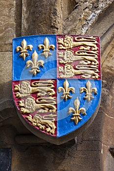 Royal Coat of Arms at All Souls College Oxford