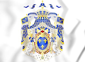 Royal Coat of Arms of France.