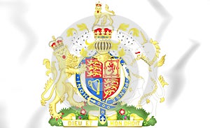 Royal Coat of Arms of United Kingdom.