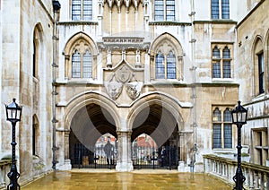 Royal Courts of Justice, London.