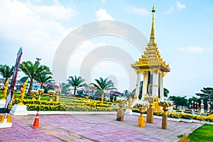 Royal Crematorium Replica at Phayao Province