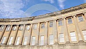 Royal Crescent in Bath England