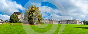 The Royal Crescent in Bath