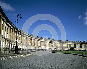 The Royal Crescent ,Bath, England Uk