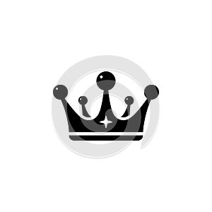 Royal Crown Flat Vector Icon