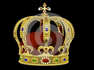 Royal Crown with Jewels