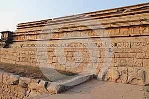 Royal Enclosure at Hampi, Karnataka - archaeological site in India