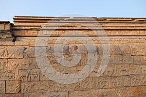 The Royal Enclosure at Hampi, Karnataka - archaeological site in India