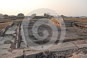 The Royal Enclosure at Hampi, Karnataka - archaeological site in India