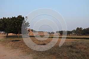 The Royal Enclosure at Hampi, Karnataka - archaeological site in India