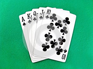 Royal flash poker gamble cards