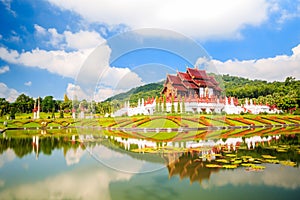 The royal flora,Ho Loung in Ratchaphruek Park Chiang Mai , T