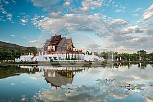 Royal Flora temple Chiang Mai, Thailand