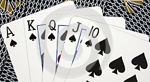 Royal Flush poker hand