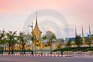the Royal funeral pyre for King Bhumibol Adulyadej