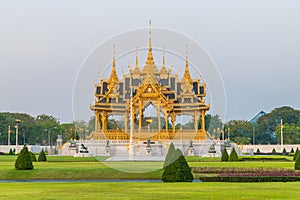 Royal funeral pyre of King Bhumibol of Thailand