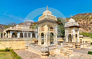 Royal Gaitor, a cenotaph in Jaipur - Rajasthan, India