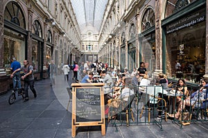 Royal Galleries of Saint-Hubert in Brussels