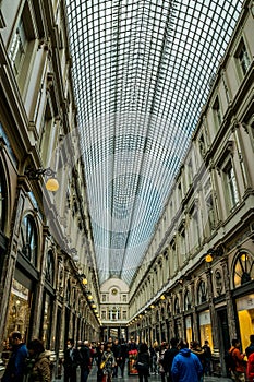 Royal Gallery of Saint Hubert Brussels, Belgium