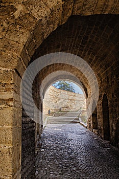 The Royal Gate of Belgrade Fortress Kalemegdan in Belgrade, capital of Serbia